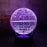 Star Wars Death Star 3D RGB LED Night Light Lamp