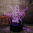 Deadpool Cool Hero 7 Color Change Lamp 3D RGB LED Light