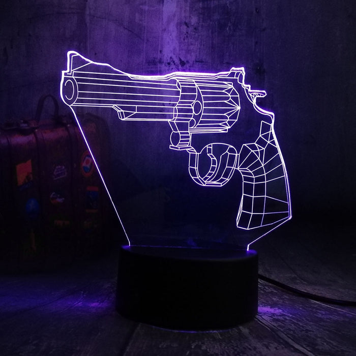 PUBG TPS Revolver Magnum LED Night Light Lamp