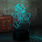 Running Super Mario  3D LED RGB  Night Light Lamp