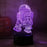 Amroe 2019 Hot Sale Star Wars Warship R2D2 3D LED Night Light Lamp