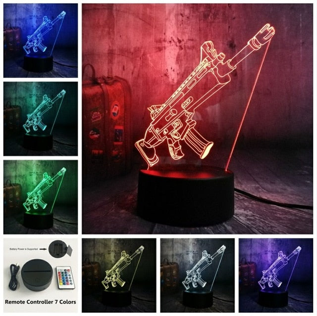 PUBG Winner TPS LED Night Light Lamp