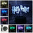 Harry Potter 3D LED 7 Color Change Night Light Lamp