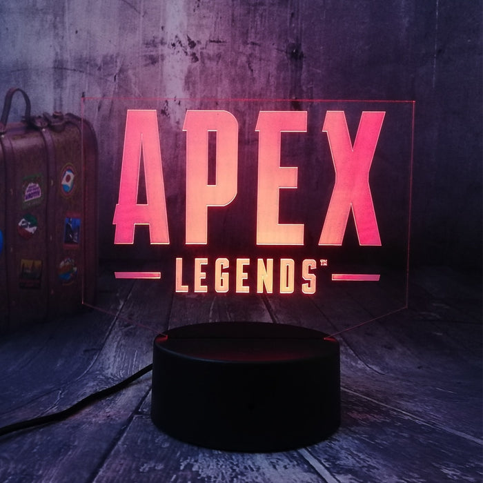 Apex Legends Battle Royale Game Night Light 3D LED Lamp