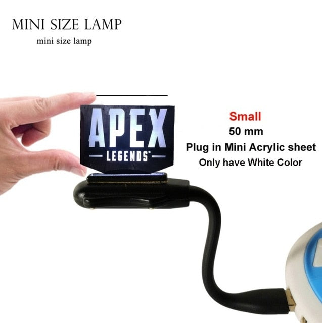 Apex Legends Battle Royale Game Night Light 3D LED Lamp