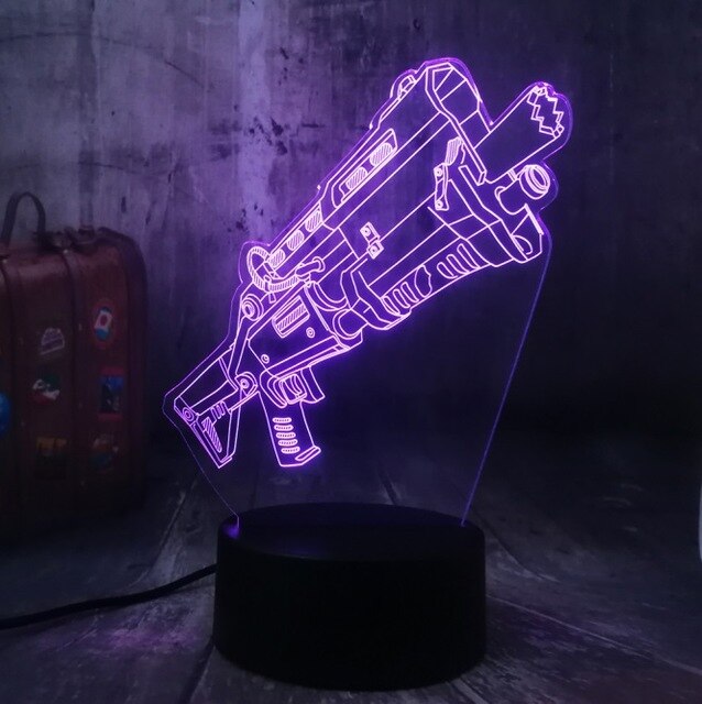 Shot9un PUBG TPS LED Night Light Lamp